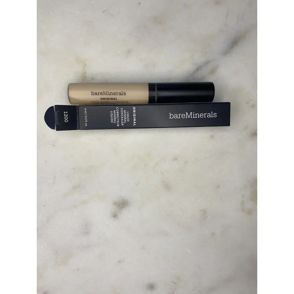 Bare Minerals Original Liquid Mineral Concealer FAIR 1W 0.2 Fz. NEW NIB boxed